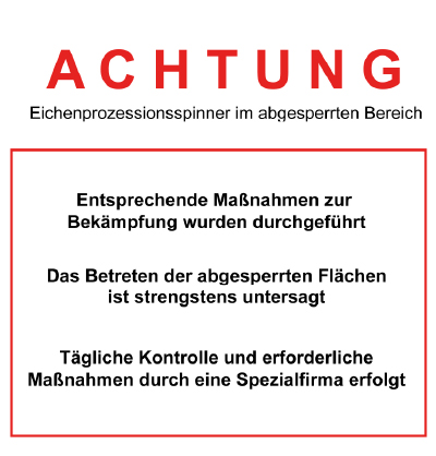 Eichenprozessionsspinner